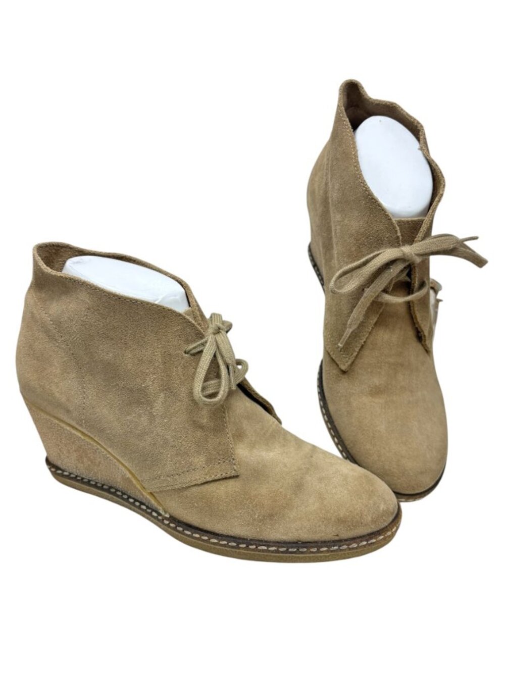 J Crew MacAlister 28671 Tan Italian Suede Lace Up Chukka Boot